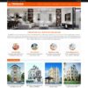 Theme WordPress công ty thiết kế kiến trúc, nội thất